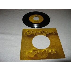 Jackson Browne 45 RPM Record Running On Empty/The Pretender Spun Gold VERY NICE